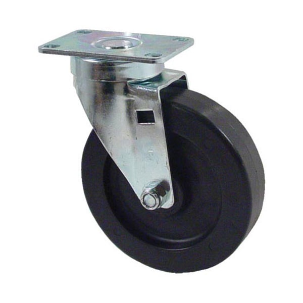 Allpoints Kason 5 In Plate Caster Swivel, No Brake 135105 - main